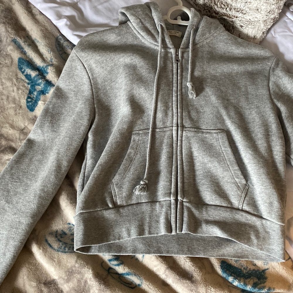 pacsun cropped hoodie